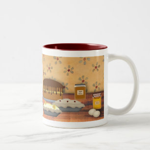 Country Desserts Mug Zweifarbige Tasse