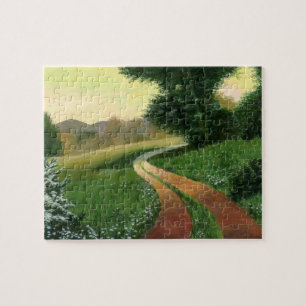 Country Dirt Road Jigsaw Puzzle