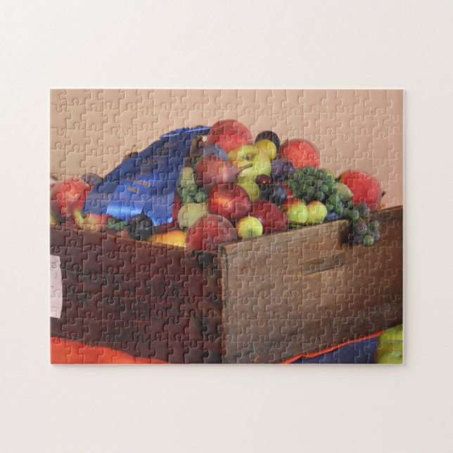 Country Fair Frucht Erster Preis Blue Ribbon (Horizontal)