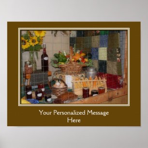 Country Fair Produce Prize Personalisiert Poster