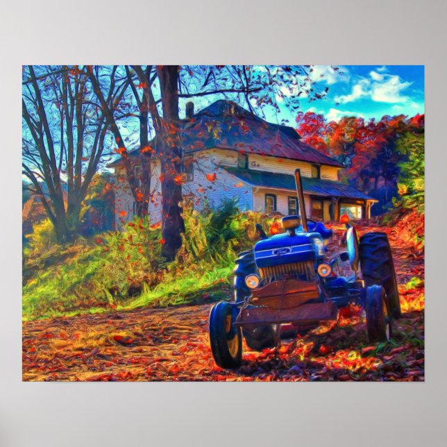 Country Farm Art Poster (Vorne)