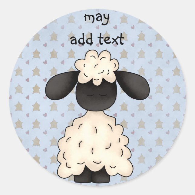 Country Fun Sheep & Stars Stickers (Vorderseite)