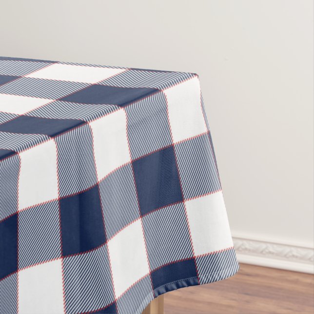 Country Gingham Pattern Tischdecke (Beispiel)