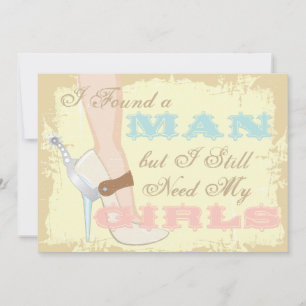 Country Girl Bridal Einladung