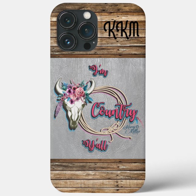 Country Girl iPhone Case (Rückseite)