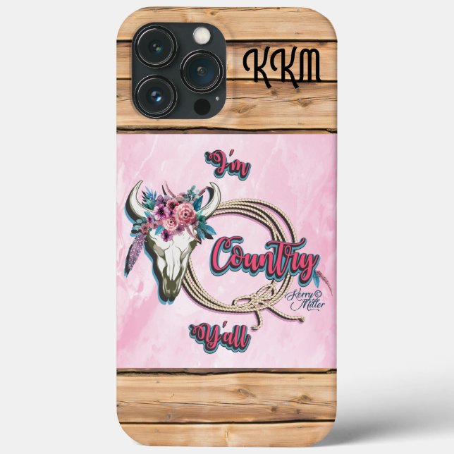 Country Girl iPhone Case (Rückseite)