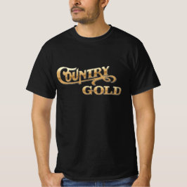 Country Gold Beau Dandy Western Style T-Shirt