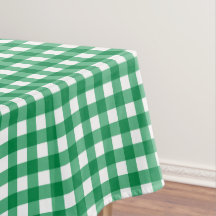 Country Green Gingham