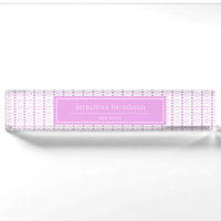 Country Heart Strip Muster Personalisiert