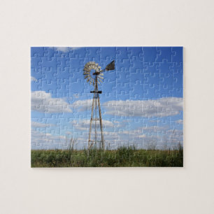 Country Kansas Windmill Puzzle