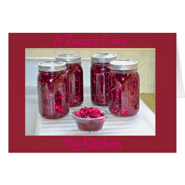 Country Kitchen Rezept Card (Vorderseite (Horizontal))