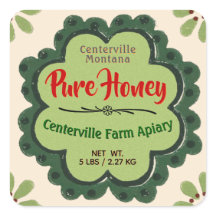 Country Kitchen Small Honey Jar