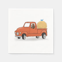 Country Lieferwagen LKW Geburtstag
