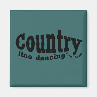 Country Line Tanz Magnet