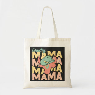 Country Mama Tote Bag - Western Vibes & Bold Style Tragetasche