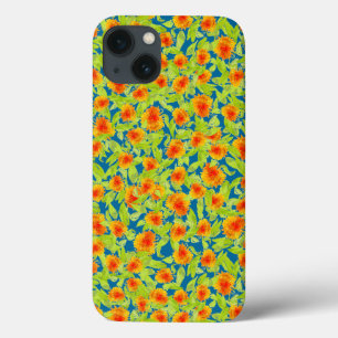 Country Marigolds auf Blue Case Mate iPad