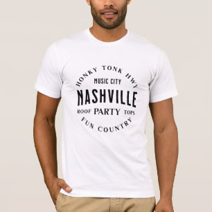 Country Music Nashville Bar Tri-Blend Shirt
