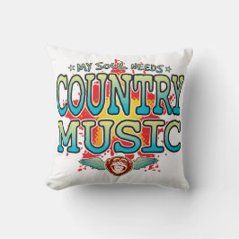 Country Music Soul Cushion Kissen