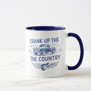 Country-Musik-Gitarre-Pickup-Truck-Liebhaber Tasse