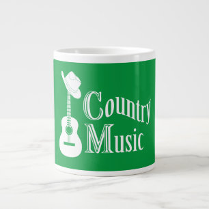 Country Musik Jumbo-Tasse