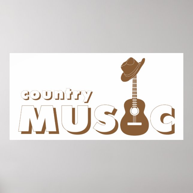 Country Musik Poster (Vorne)