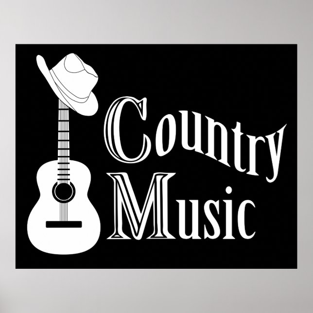 Country Musik Poster (Vorne)