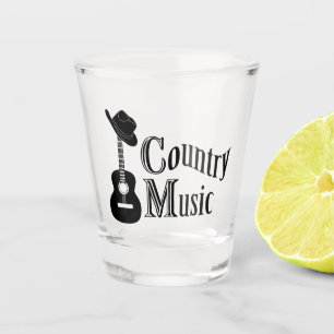 Country Musik Schnapsglas
