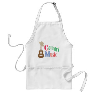 Country Musik Schürze