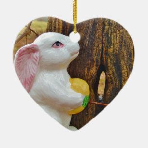 Country Ostersonne Keramik Ornament