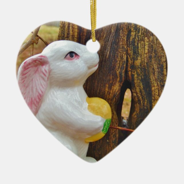 Country Ostersonne Keramik Ornament (Vorne)