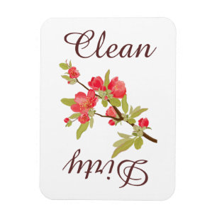 Country Pink Tree Blüten Geschirrspülmaschine Magn Magnet
