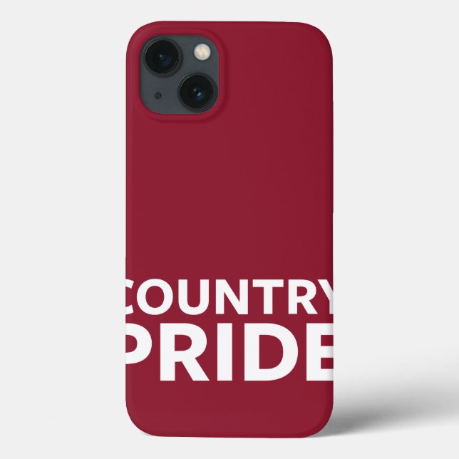 Country Pride Case-Mate iPhone Hülle (Rückseite)