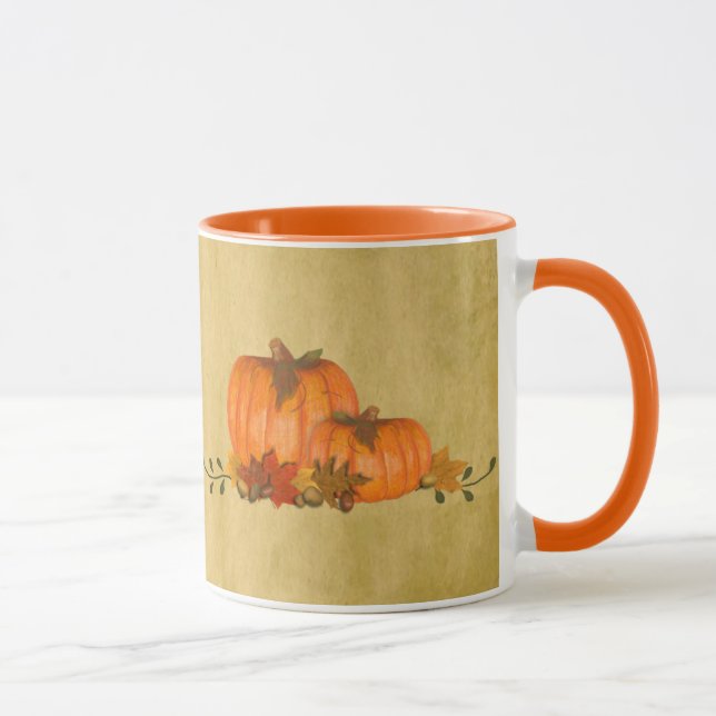 Country Pumpkins Tasse (Rechts)