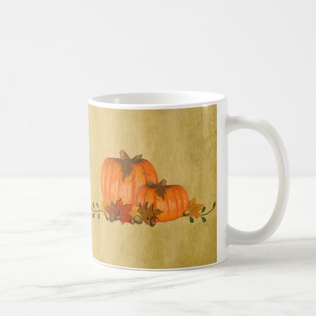 Country Pumpkins Tasse (Rechts)