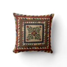 Country Quilt Muster Kissen 16x16