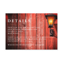 Country Red Barn Wedding Gästedaten