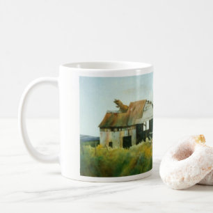 Country Road Tasse ländlicher Stallenhütte Silo-Fe