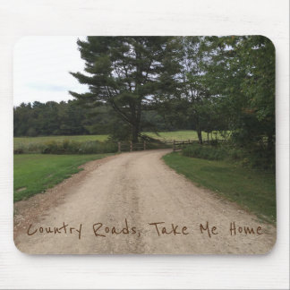 Country Roads Mouse Pad Mousepad