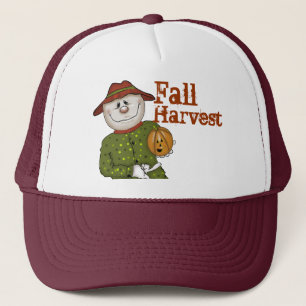 Country Scarecrow Fall Harvest Truckerkappe