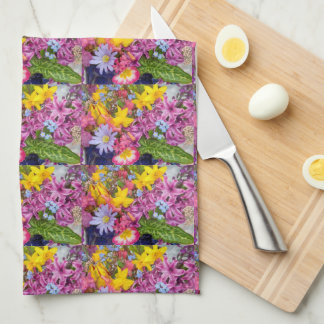 Country Simple French Floral Pattern Geschirrtuch