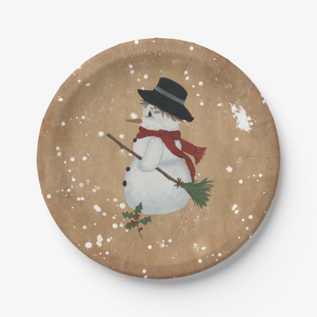 Country Snowman Paper Teller (Vorderseite)