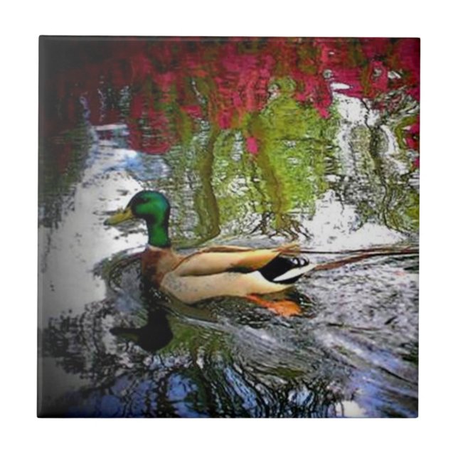 Country Southern Duck Tile Fliese (Vorderseite)
