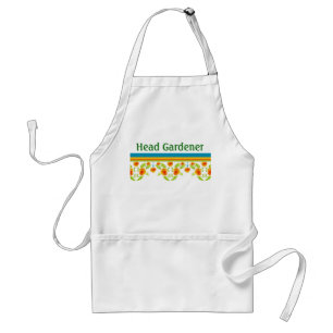 Country Style Marigolds Border Head Gardener Schür Schürze