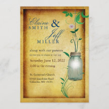 Country Style Mason Jar mit Flair