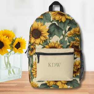 Country Sunbluts Monogram Bedruckter Rucksack