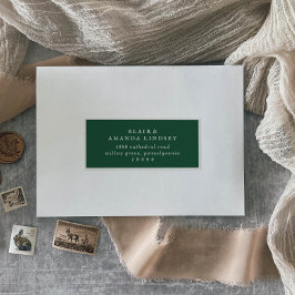 Country Sunflower Coordinated Guest Address Labels