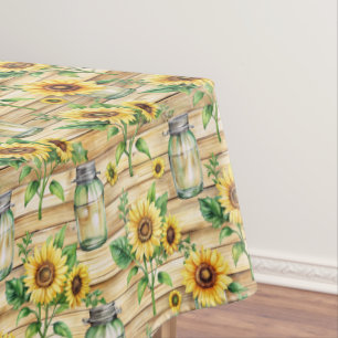 Country Sunflower Tischdecke