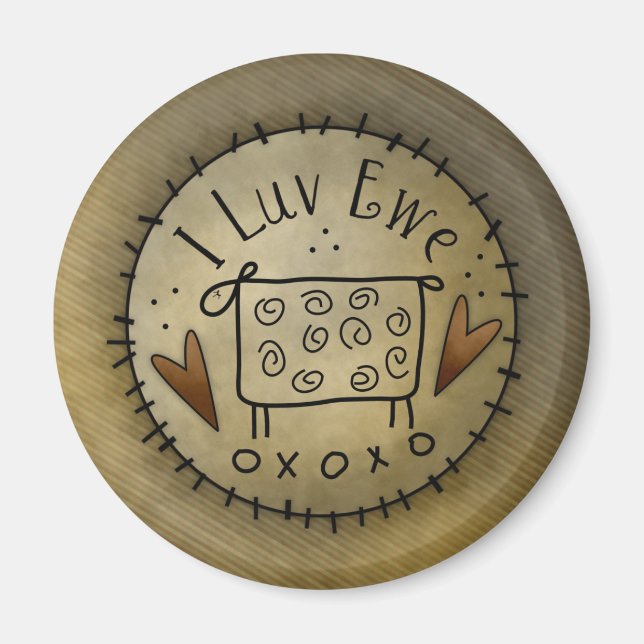 Country Sweethearts Magnet (Vorne)