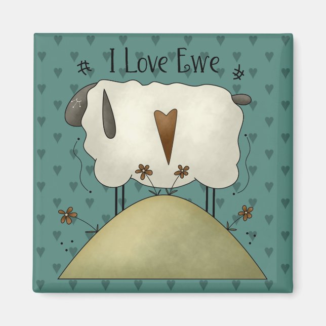 Country Sweethearts Magnet (Vorne)