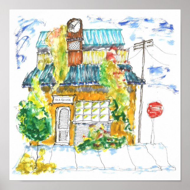 Country Tee House Poster (Vorne)